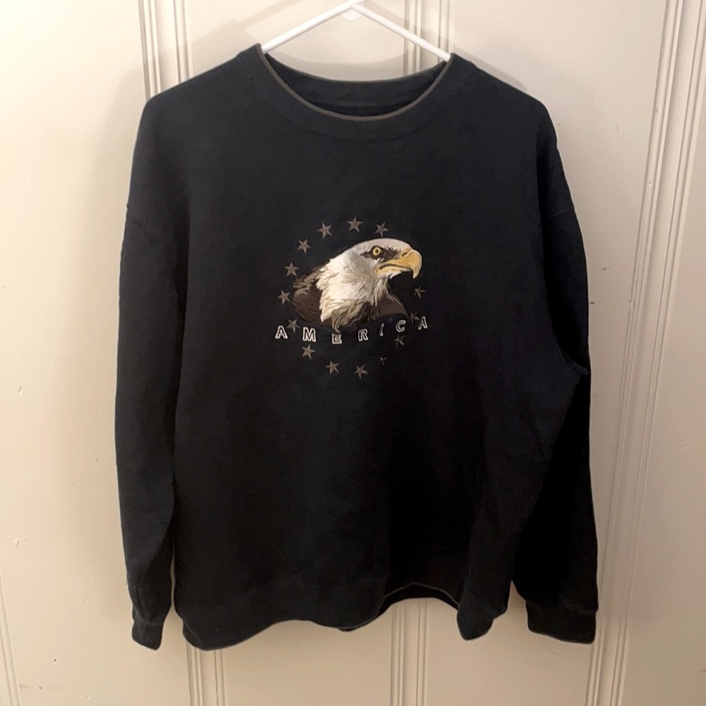 America Bald Eagle Sweatshirt